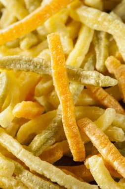 Organik pişmiş sebze payet