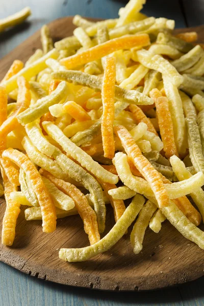 Organic Baked Veggie Straws — Stock Photo, Image