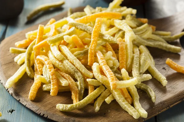 Organic Baked Veggie Straws — Stock Photo, Image