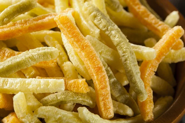 Organic Baked Veggie Straws — Stock Photo, Image