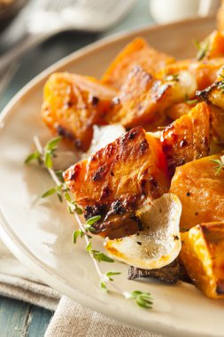 ev yapımı pişmiş tatlı patates