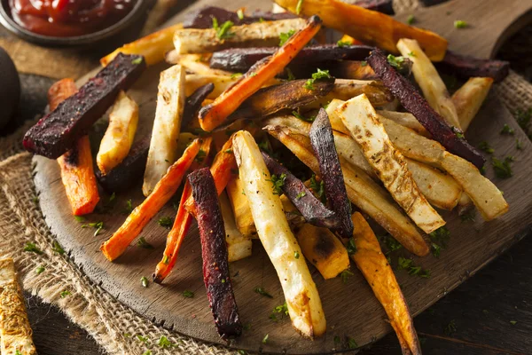 Oven Baked Vegetable Fries — Stock Photo, Image