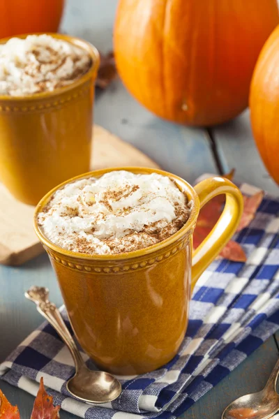 Autumn Pumpkin Spice Latte — Stock Photo, Image