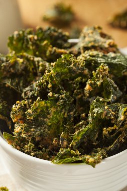 yeşil lahana ev yapımı cips