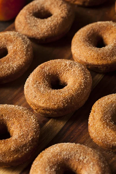 Donuts de sidra de manzana caliente — Foto de Stock