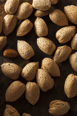 çiğ unshelled organik badem