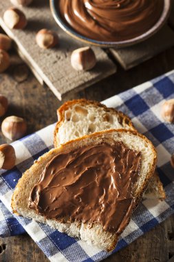 ev yapımı çikolatalı fındık yayıldı