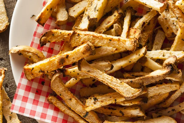 Healthy Organic Jicama Fries — Stock Photo, Image