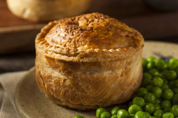 Zelfgemaakte kip pot pie — Stockfoto