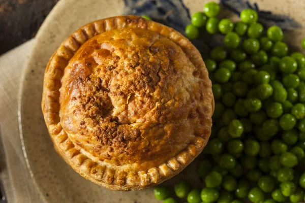 Zelfgemaakte kip pot pie — Stockfoto