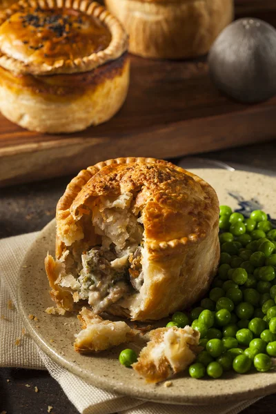 Zelfgemaakte kip pot pie — Stockfoto