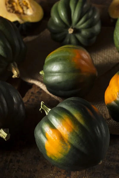 Raw Organic Green Acorn Squash