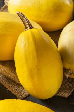 Ham organik sarı spagetti Squash