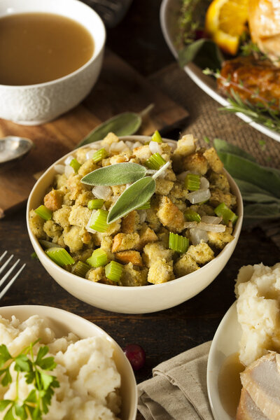 Homemade Stuffing for Thanksgiving