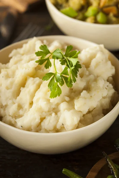 Homemade Creamy Mashed Potatoes — Stock Photo, Image