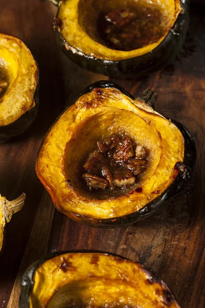 Caseiro assado Acorn Squash — Fotografia de Stock