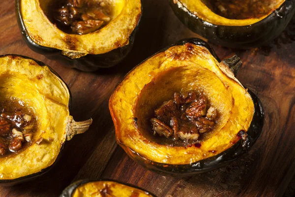 Caseiro assado Acorn Squash — Fotografia de Stock