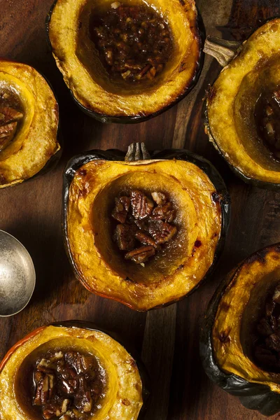 Caseiro assado Acorn Squash — Fotografia de Stock