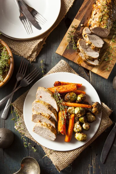 Hausgemachtes Schweinefilet — Stockfoto