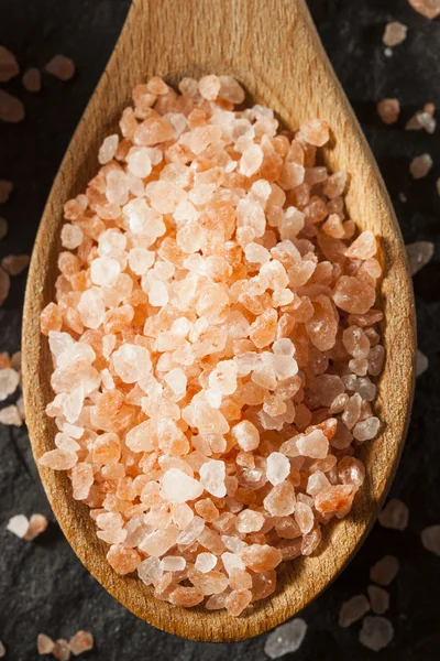 Raw Pink Himalayan Sea Salt — Stock Photo, Image