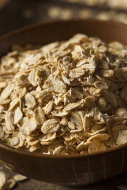 Organik çiğ kuru yulaf