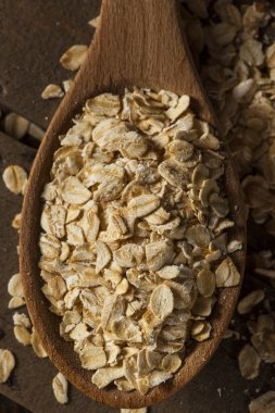 Organik çiğ kuru yulaf