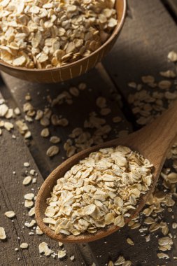 Organik çiğ kuru yulaf