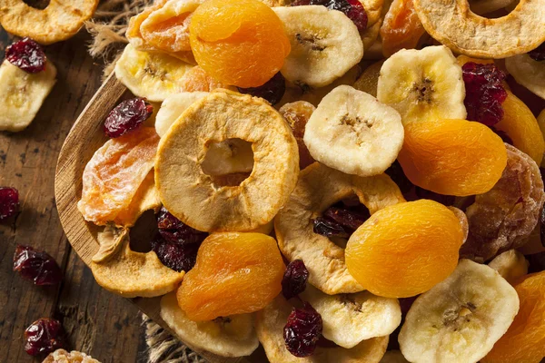 Orgánica saludable surtido de frutas secas —  Fotos de Stock