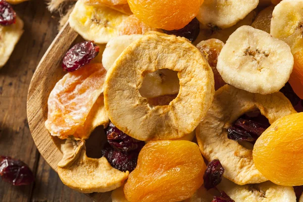 Orgánica saludable surtido de frutas secas —  Fotos de Stock