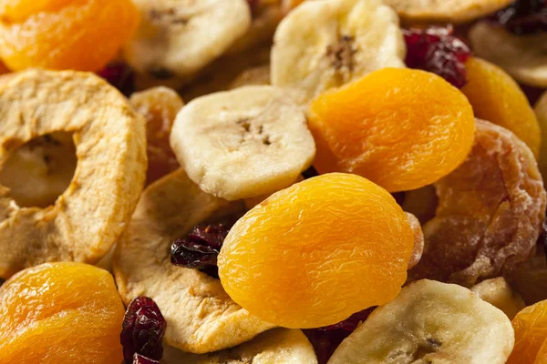 Organic Healthy Assorted Dried Fruit — Stock Photo, Image