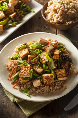 Ev yapımı Tofu Stir Fry