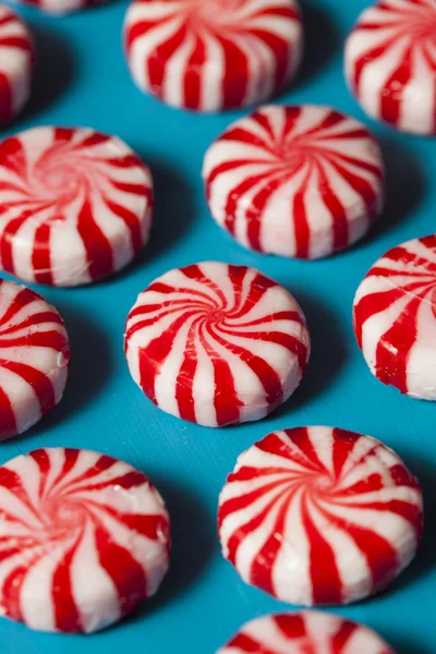 Sweet Red and White Peppermint Candy — Stock Photo, Image