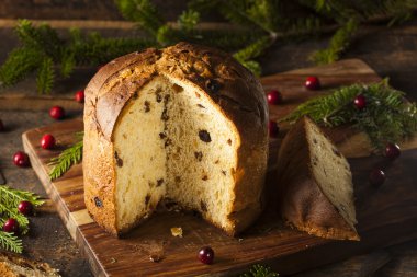 Ev yapımı Panettone meyveli kek