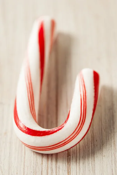 Red and White Mini Candy Canes — Stock Photo, Image