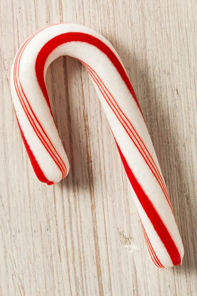 Red and White Mini Candy Canes — Stock Photo, Image