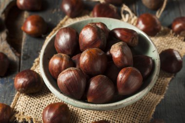 ham organik kahverengi kestane