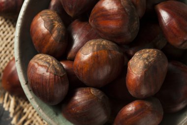 ham organik kahverengi kestane