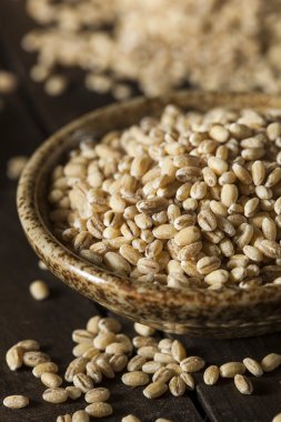 Ham organik arpa tahıl