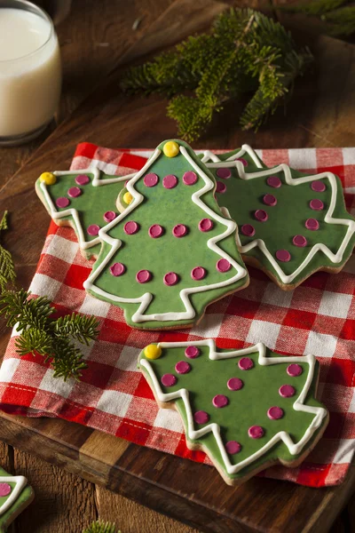 Festive biscotti di Natale fatti in casa — Foto Stock