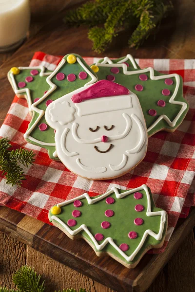उत्सव घरगुती ख्रिसमस कुकीज — स्टॉक फोटो, इमेज