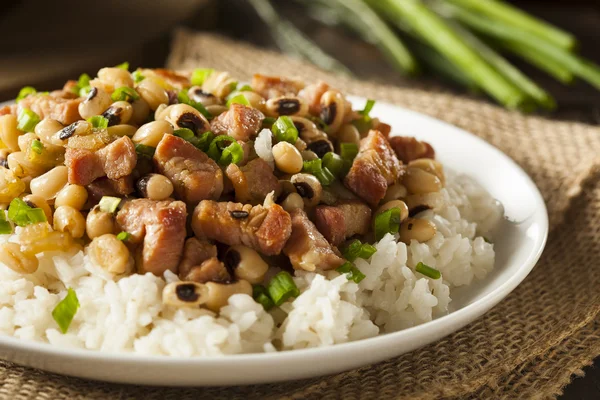 Homemade Southern Hoppin John — Stock Photo, Image