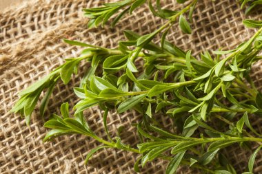 Ham organik yeşil kokulu