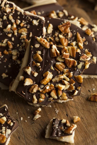 Domácí čokoláda anglické karamely — Stock fotografie