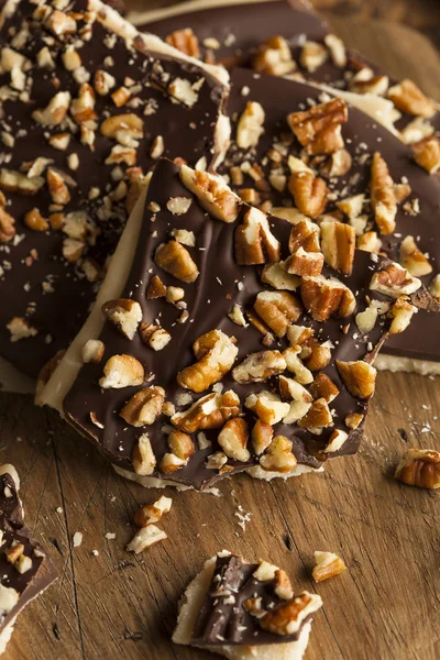 Homemade Chocolate English Toffee — Stock Photo, Image