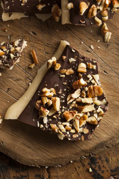 Domácí čokoláda anglické karamely — Stock fotografie