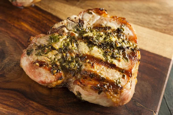 Large Grilled Pork Chop — Stock Photo, Image