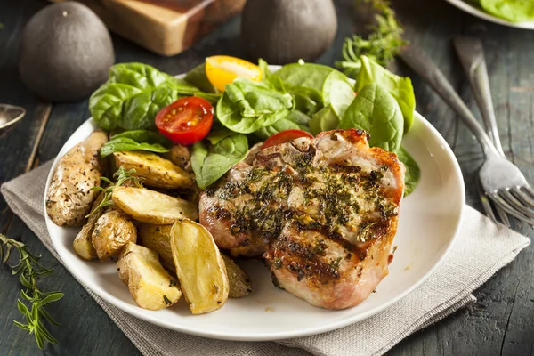 Large Grilled Pork Chop — Stock Photo, Image