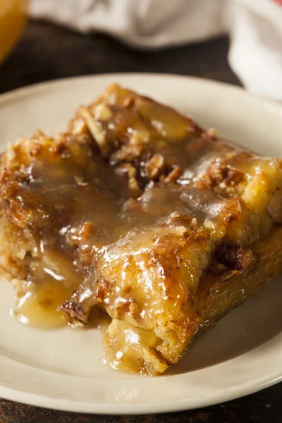 Sweet Homemade Bread Pudding — Stock Photo, Image