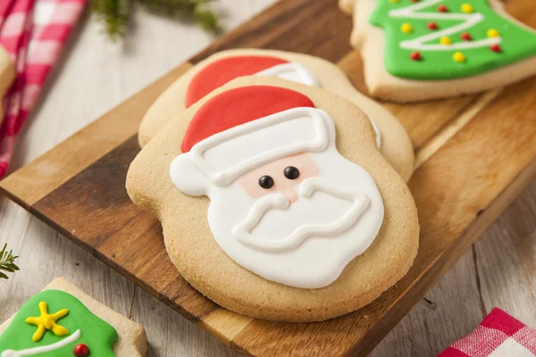 Natal caseiro biscoitos de açúcar — Fotografia de Stock
