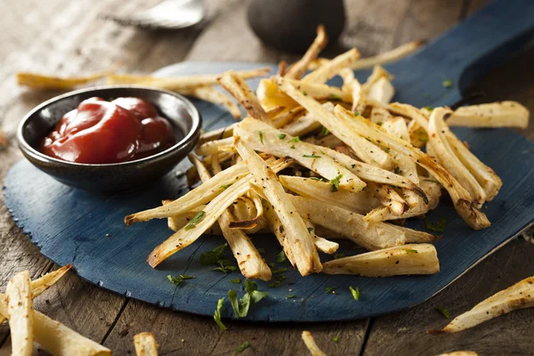 Homemade Parsley Root French Fries — Stock Photo, Image